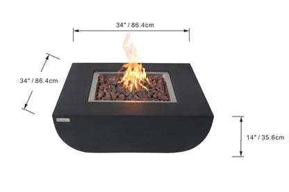 Modeno Fire 34" Aurora Propane Fire Table