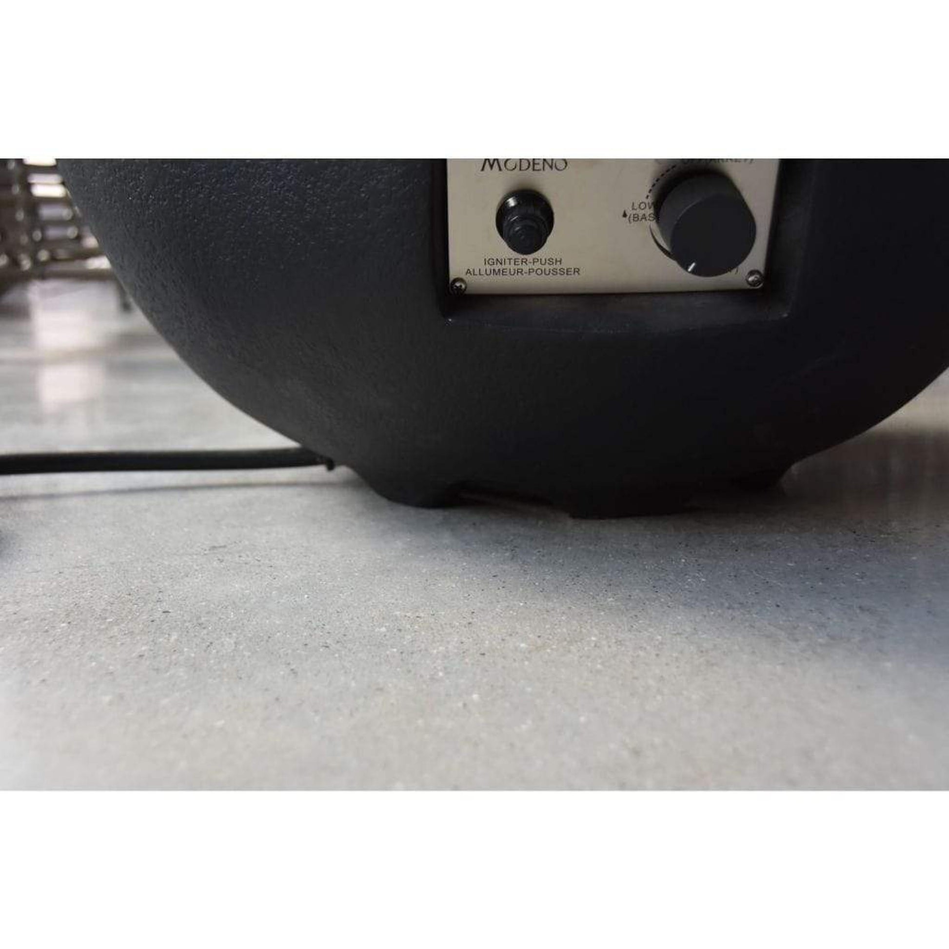 Modeno Jefferson 26" Black Natural Gas Fire Bowl