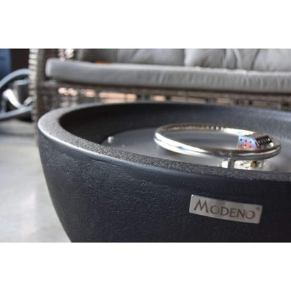 Modeno Jefferson 26" Black Natural Gas Fire Bowl