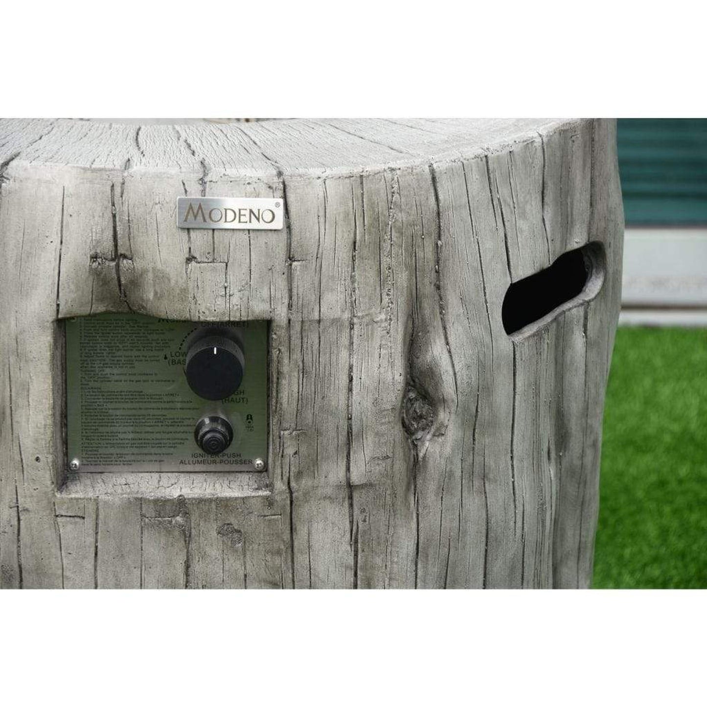 Modeno Manfield 28" Classic Gray Fire Pit