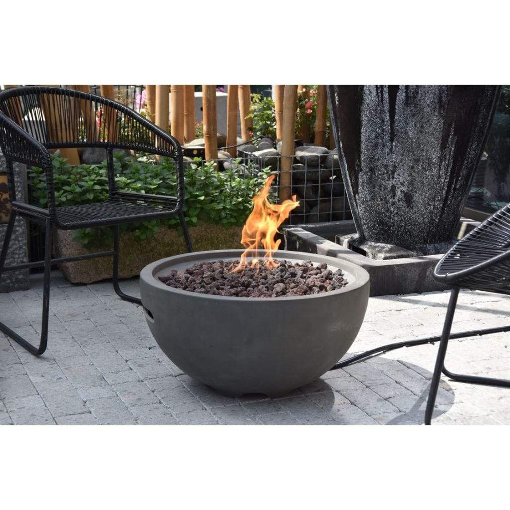 Modeno Nantucket 26" Gray Liquid Propane Fire Bowl