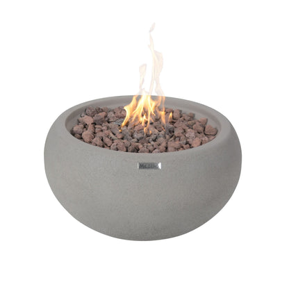 Modeno Newbridge 26" Gray Liquid Propane Fire Bowl