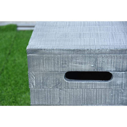 Modeno ONB018CG 15" Light Gray Square Tank Cover