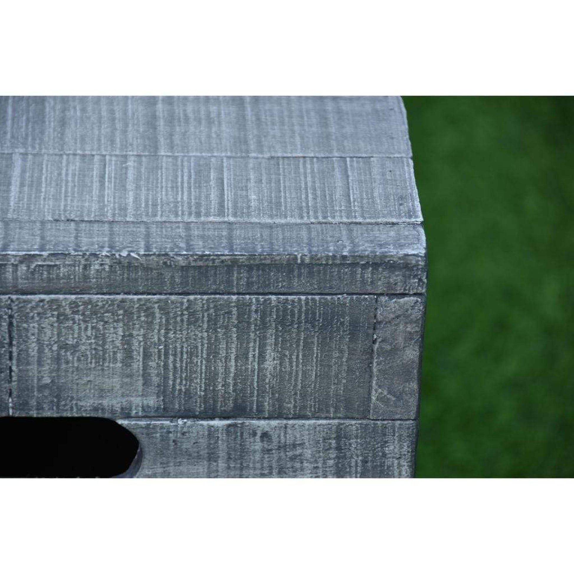 Modeno ONB018CG 15" Light Gray Square Tank Cover