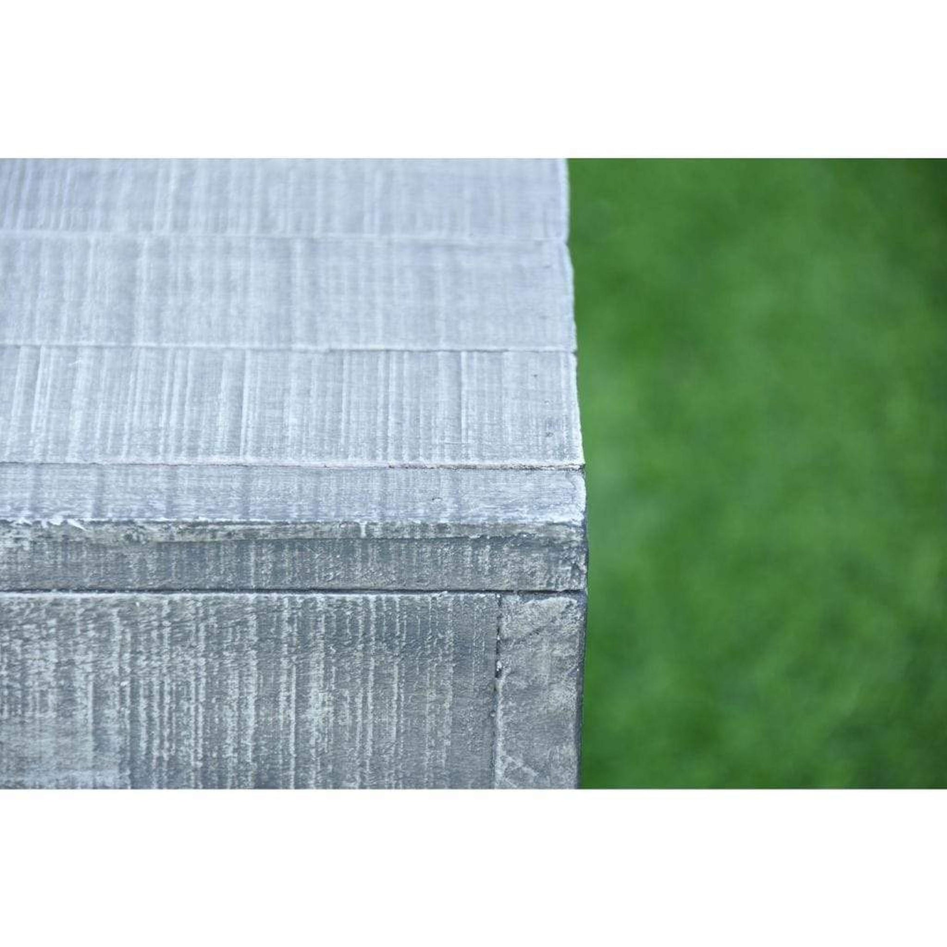 Modeno ONB018CG 15" Light Gray Square Tank Cover