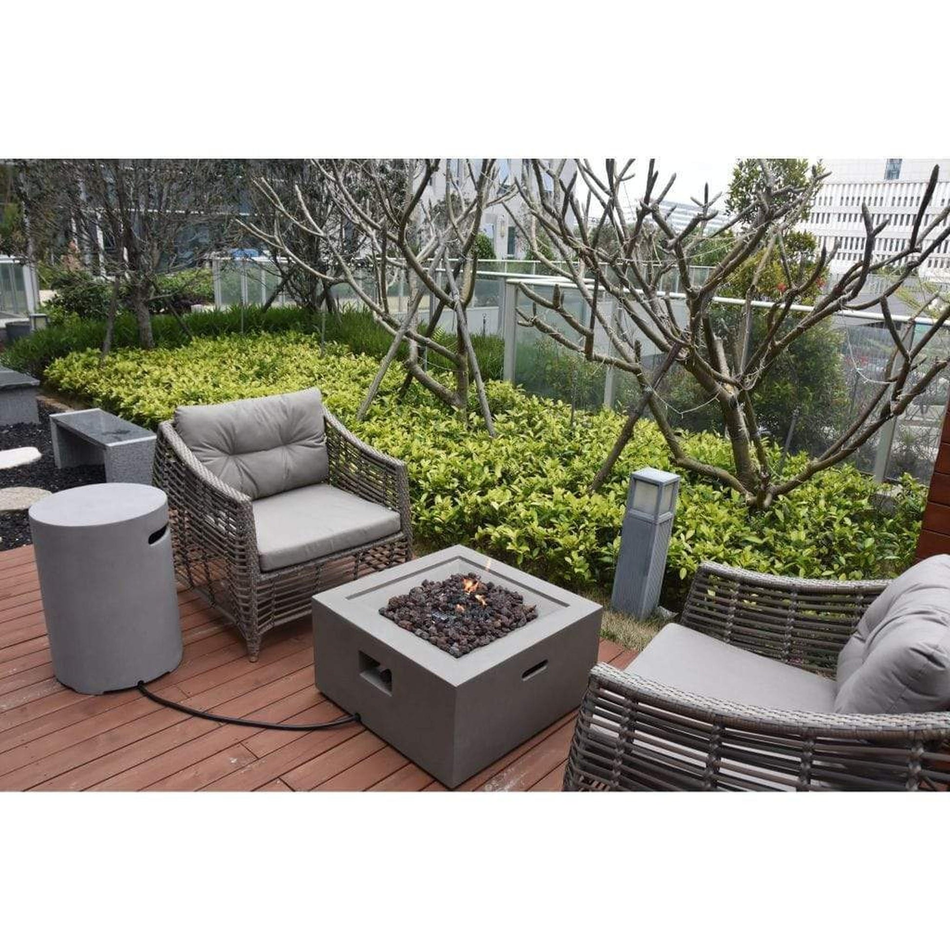 Modeno Ridgefield 27" Liquid Propane Fire Pit