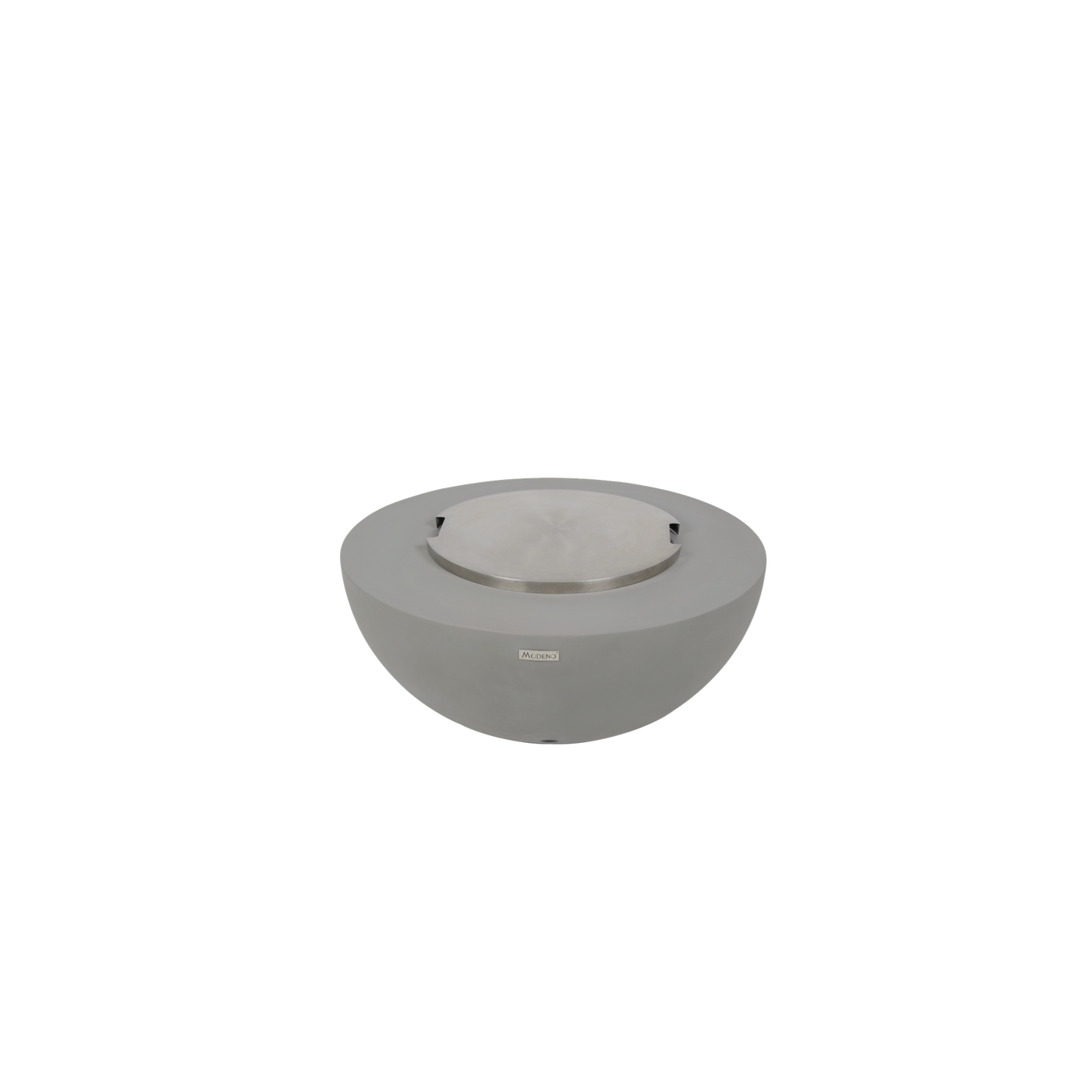 Modeno Roca 34" Gray Bowl Concrete Liquid Propane Fire Table