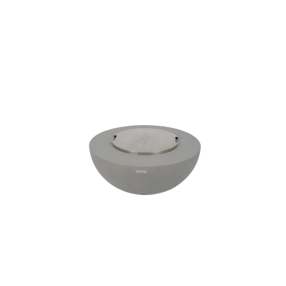 Modeno Roca 34" Gray Bowl Concrete Liquid Propane Fire Table