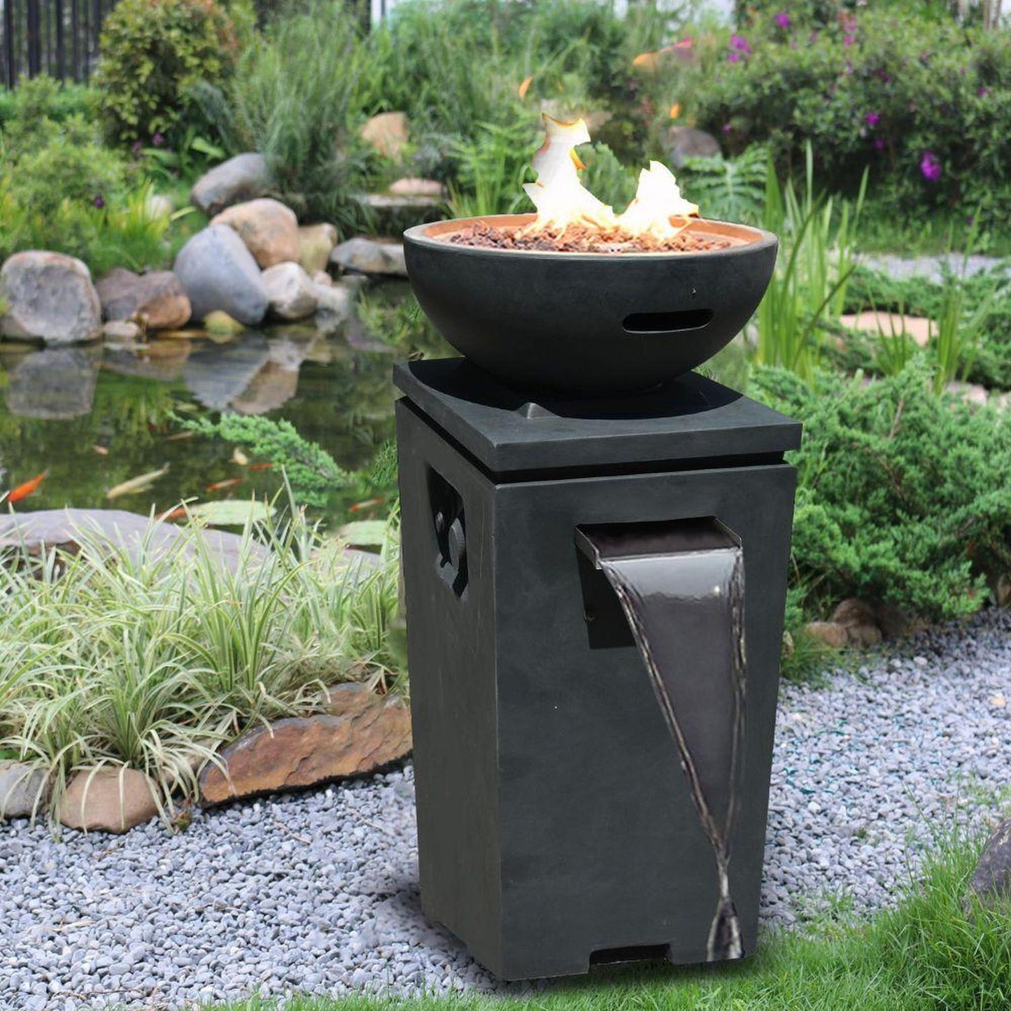 Modeno Trumball 21" Fire and Water Table