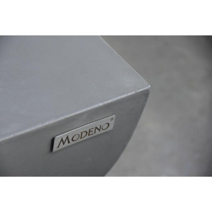 Modeno Westport 34" Gray Square Liquid Propane Fire Bowl