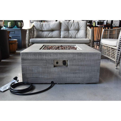 Modeno Wilton 34" Classic Gray Liquid Propane Propane Fire Table