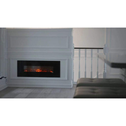 Modern Flames 40" Slim Fire No Heat Built-In/Wall Mounted Electric Fireplace