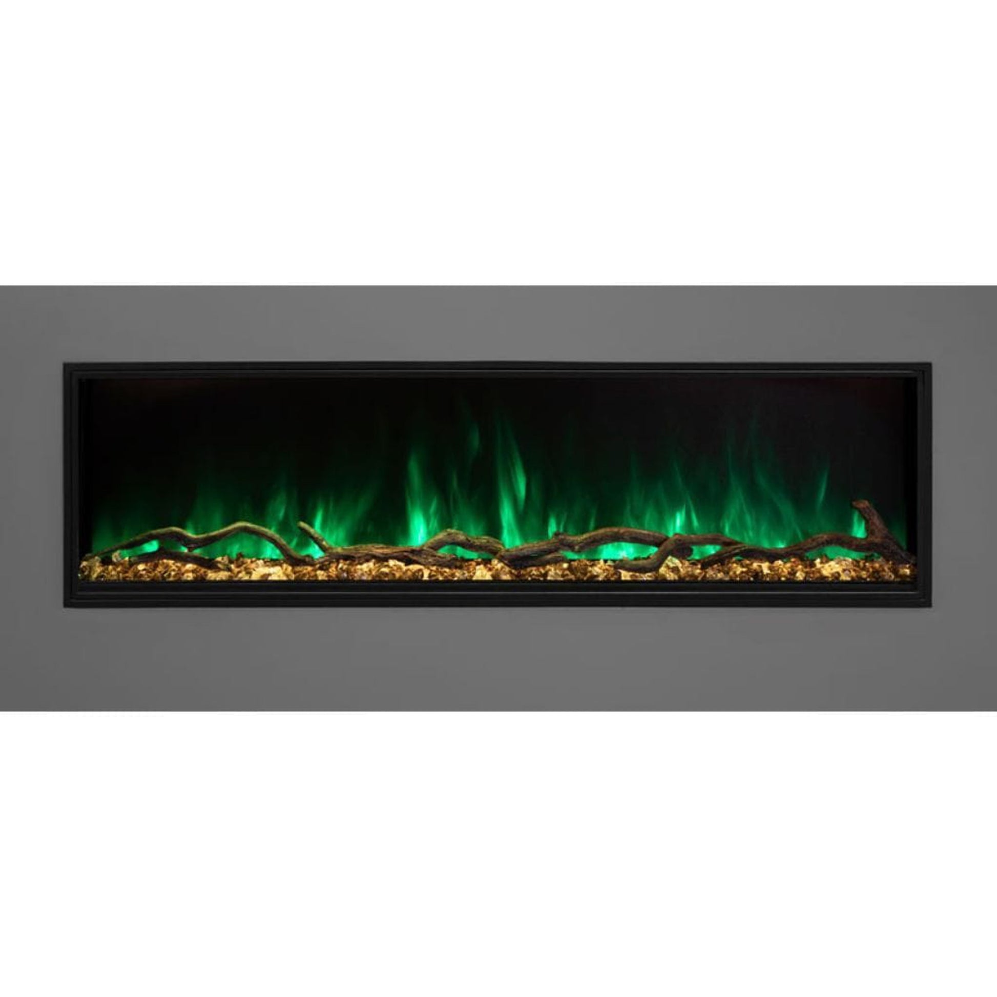 Modern Flames 80" Landscape Pro Slim Built In Electric Fireplace