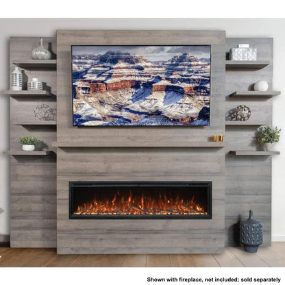 Modern Flames Allwood Fireplace Wall System for Orion Slim 60" Fireplace