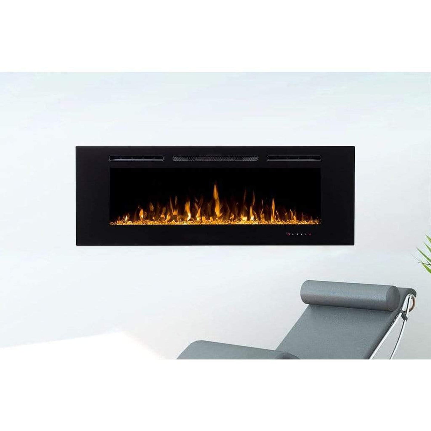 Modern Flames Challenger 60" Wall-Mounted / Recessed Linear Electric Fireplace