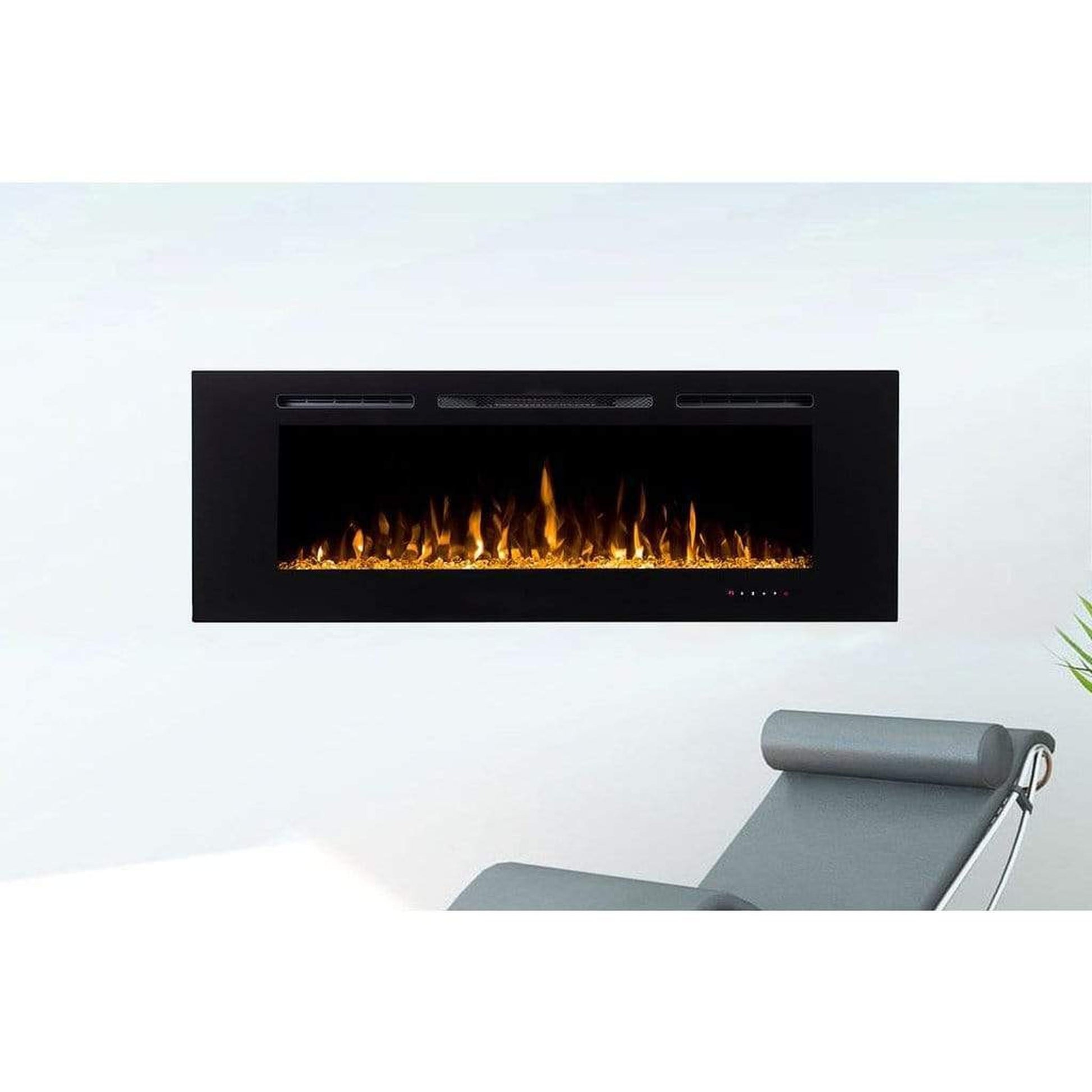 Modern Flames Challenger 60" Wall-Mounted / Recessed Linear Electric Fireplace
