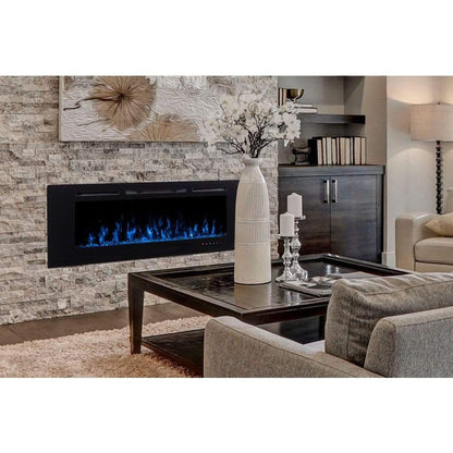 Modern Flames Challenger 60" Wall-Mounted / Recessed Linear Electric Fireplace