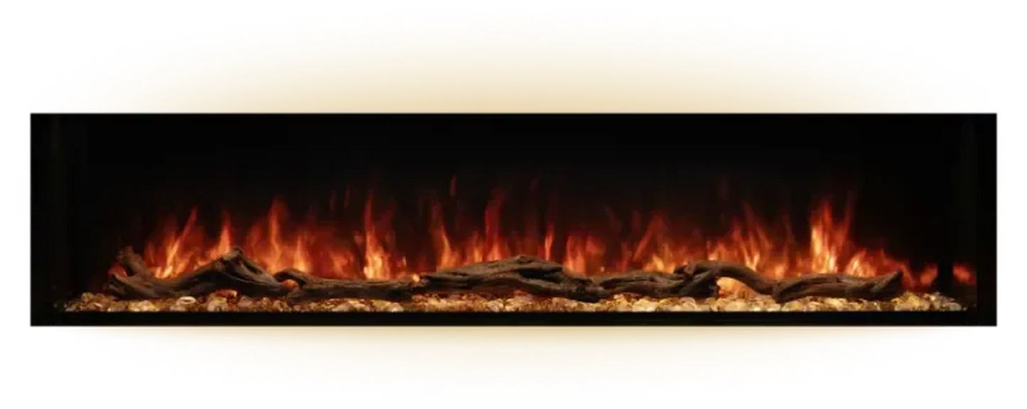 Modern Flames Landscape Pro 120" Multi-Sided Built-in Electric Fireplace