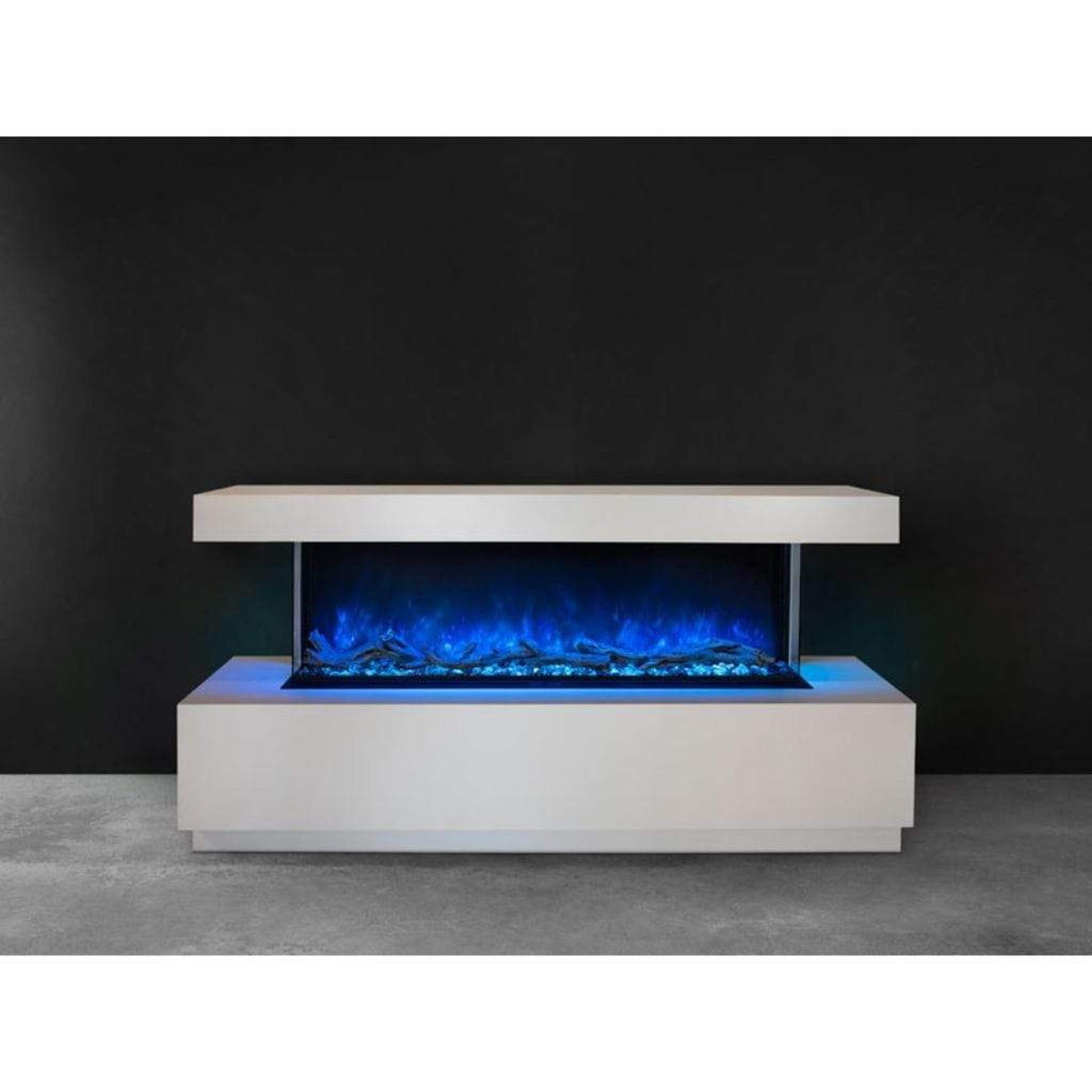 Modern Flames 56" Landscape Pro Multi-Sided Built In Electric Fireplace