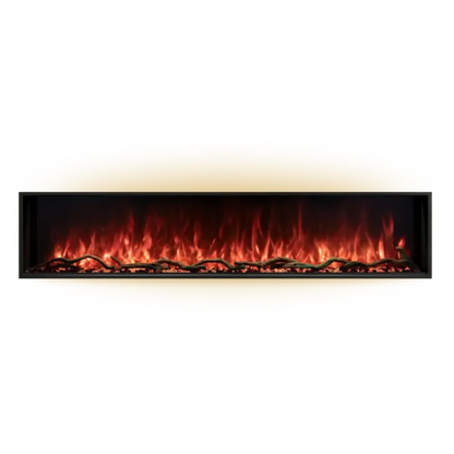 Modern Flames Landscape Pro Slim 96" Built-in Electric Fireplace