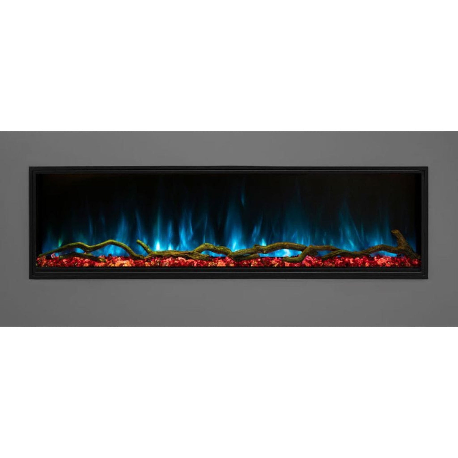 Modern Flames 80" Landscape Pro Slim Built In Electric Fireplace