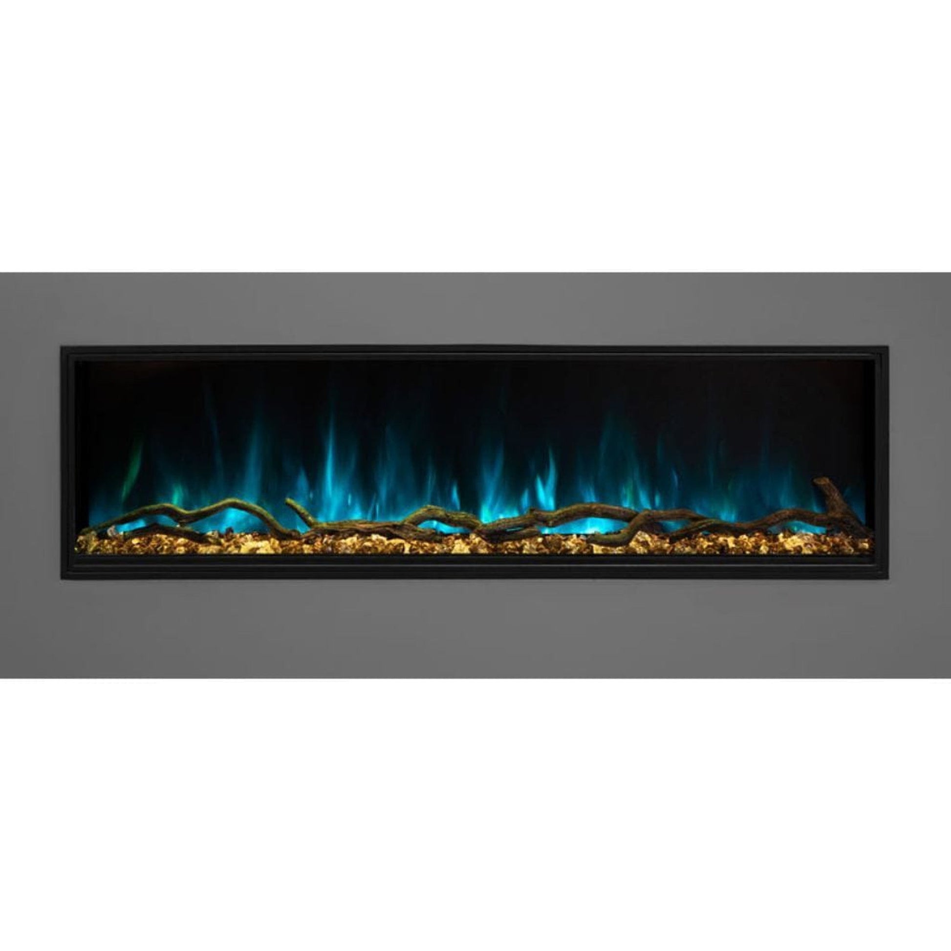 Modern Flames 80" Landscape Pro Slim Built In Electric Fireplace