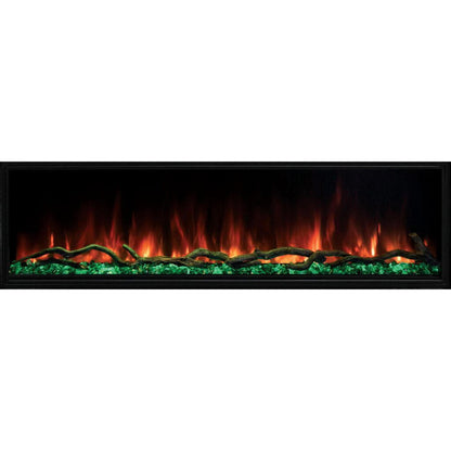 Modern Flames Landscape Pro Slim 96" Vent-Free Built-in Electric Fireplace
