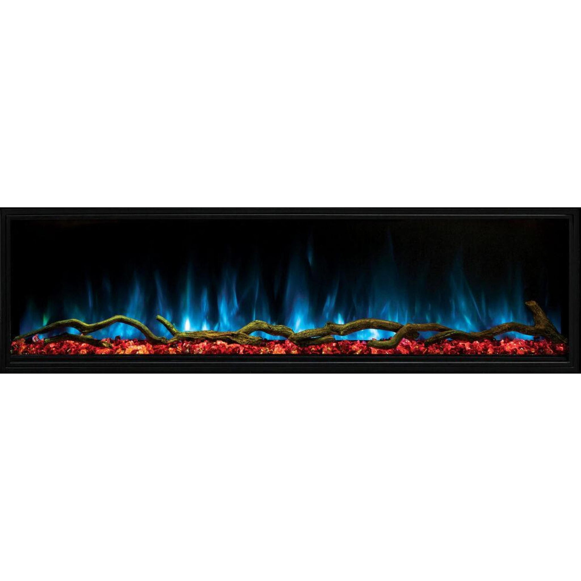 Modern Flames Landscape Pro Slim 96" Vent-Free Built-in Electric Fireplace