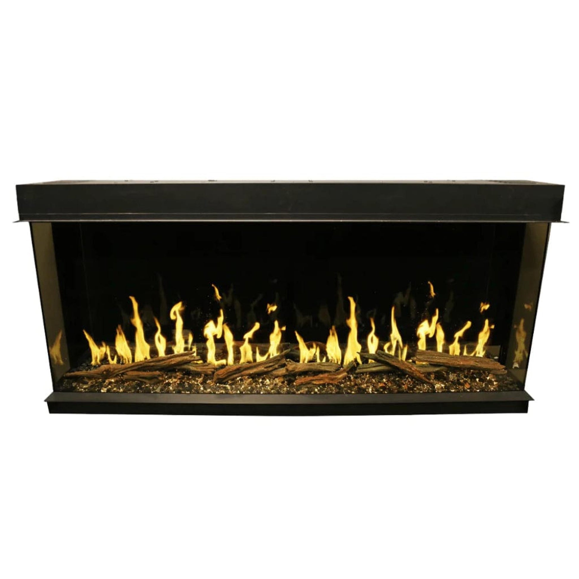 Modern Flames Orion Multi 100" Heliovision Built-in / Wall-Mounted Linear Smart Virtual Electric Fireplace