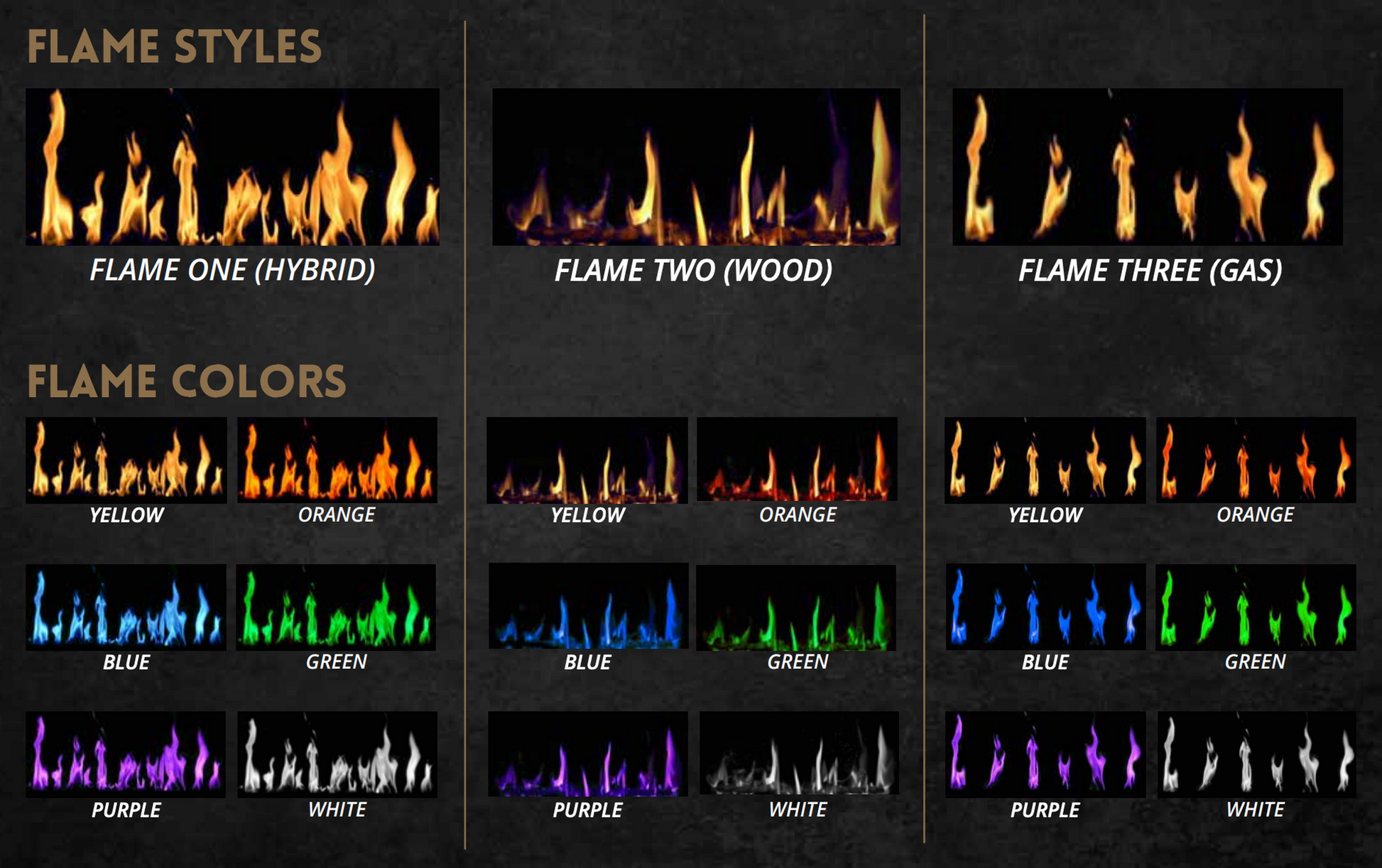 Modern Flames Orion Multi 100" Heliovision Built-in / Wall-Mounted Linear Smart Virtual Electric Fireplace