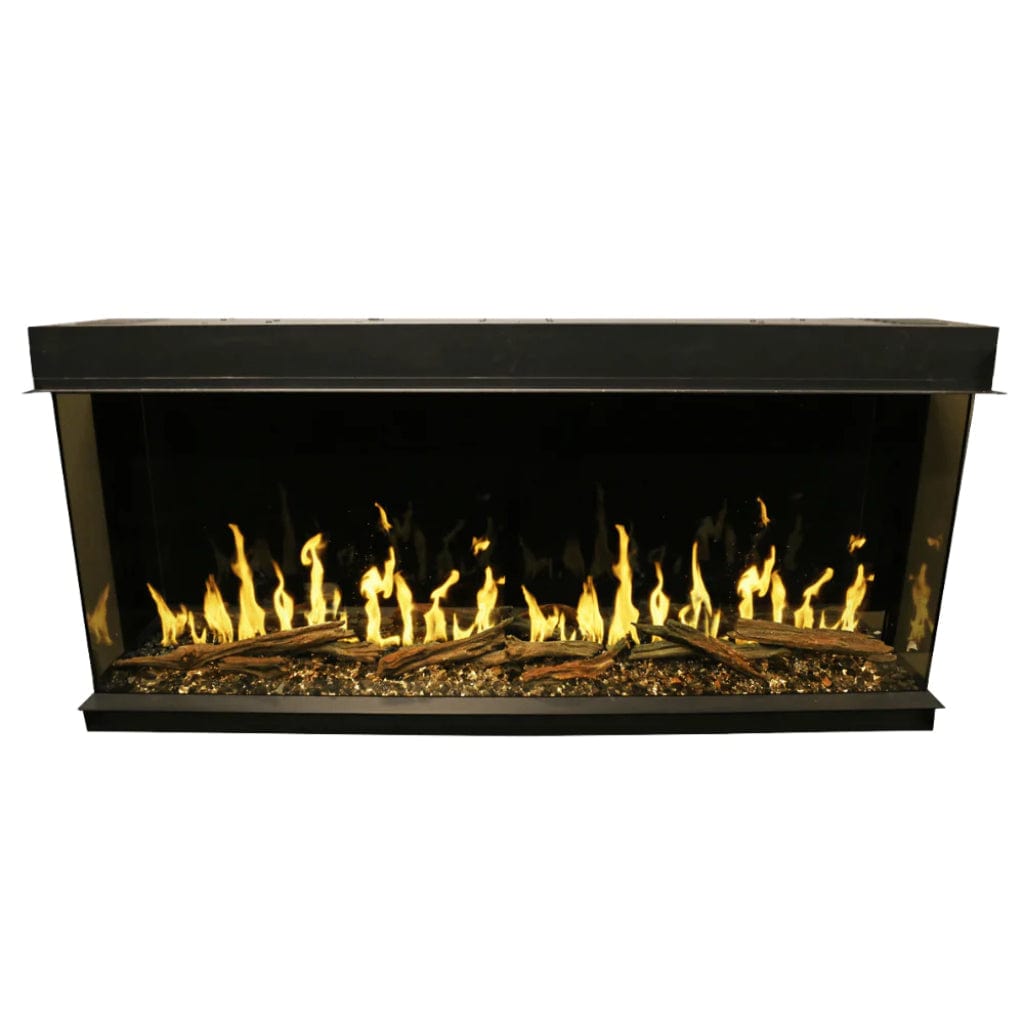 Modern Flames Orion Multi 120" Heliovision Built-in / Wall-Mounted Linear Smart Virtual Electric Fireplace