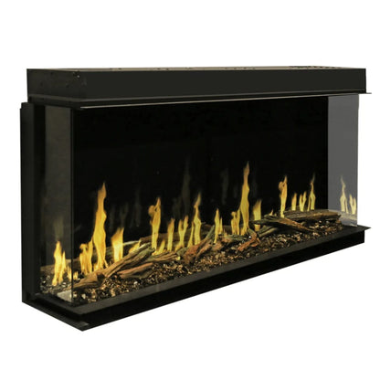Modern Flames Orion Multi 120" Heliovision Built-in / Wall-Mounted Linear Smart Virtual Electric Fireplace