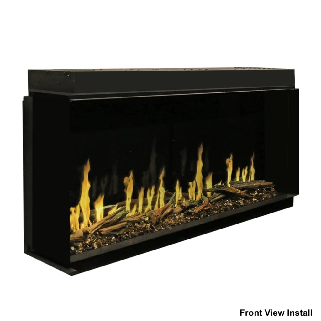 Modern Flames Orion Multi 120" Heliovision Vent-Free Built-in / Wall-Mounted Linear Smart Virtual Electric Fireplace