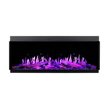 Modern Flames Orion Multi V2 52" Built-in / Wall-Mounted Virtual LCD Electric Fireplace