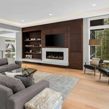 Modern Flames Orion Slim 52" Heliovision Built-in / Wall-Mounted Linear Smart Virtual Electric Fireplace