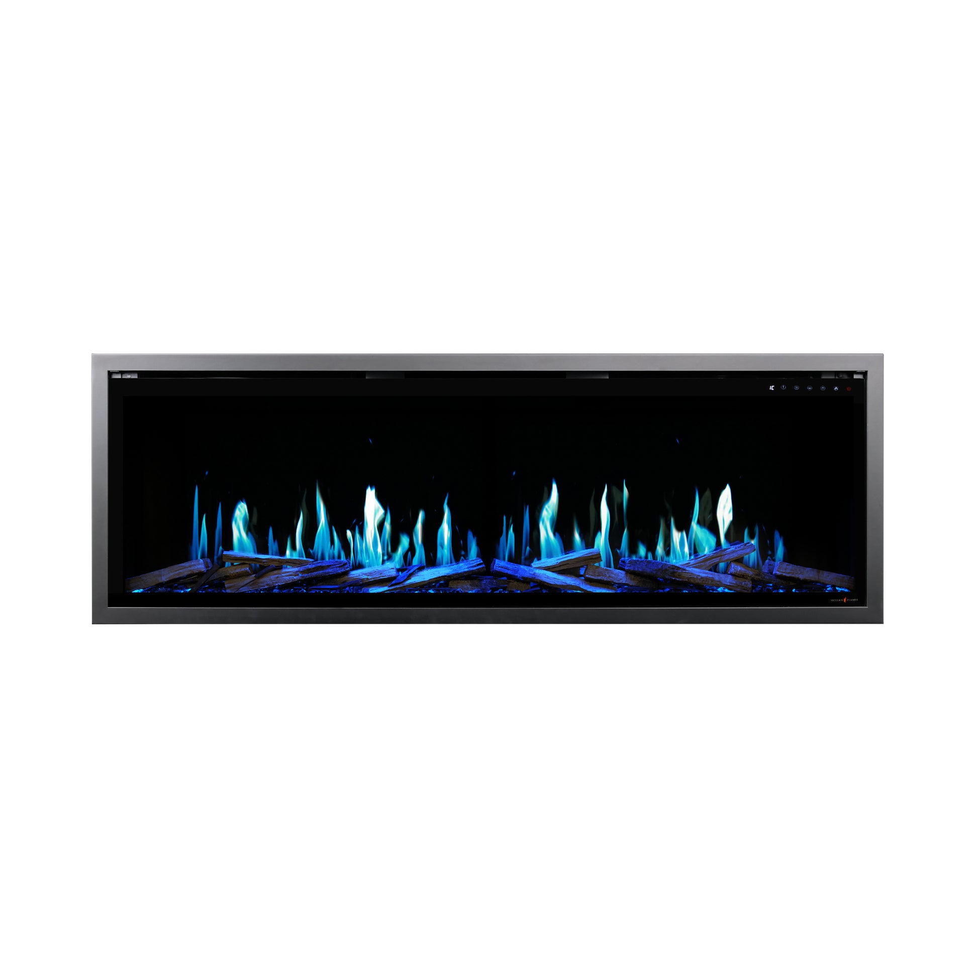 Modern Flames Orion Slim V2 52" Built-in / Wall-Mounted Virtual LCD Electric Fireplace