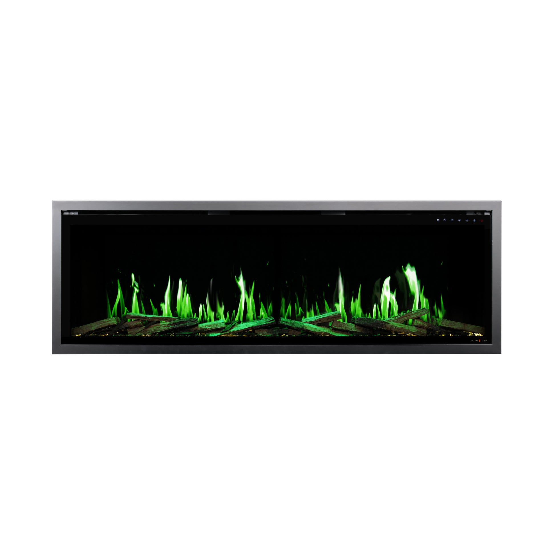 Modern Flames Orion Slim V2 52" Built-in / Wall-Mounted Virtual LCD Electric Fireplace