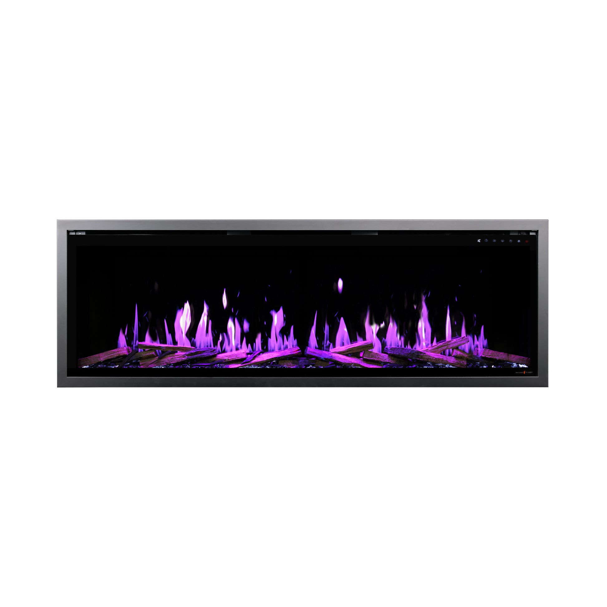 Modern Flames Orion Slim V2 52" Built-in / Wall-Mounted Virtual LCD Electric Fireplace