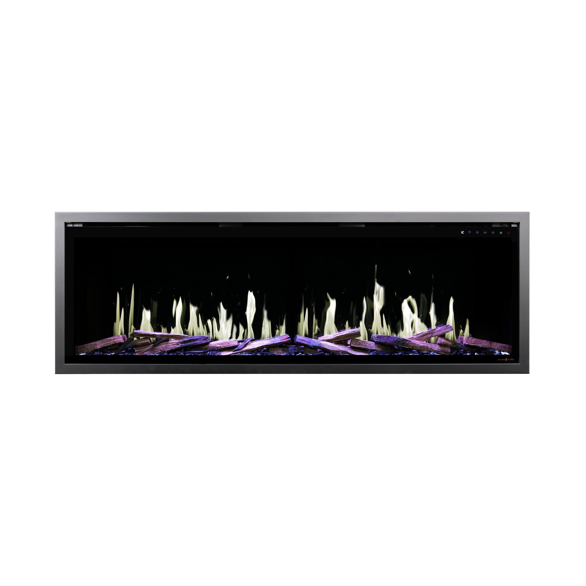 Modern Flames Orion Slim V2 52" Built-in / Wall-Mounted Virtual LCD Electric Fireplace