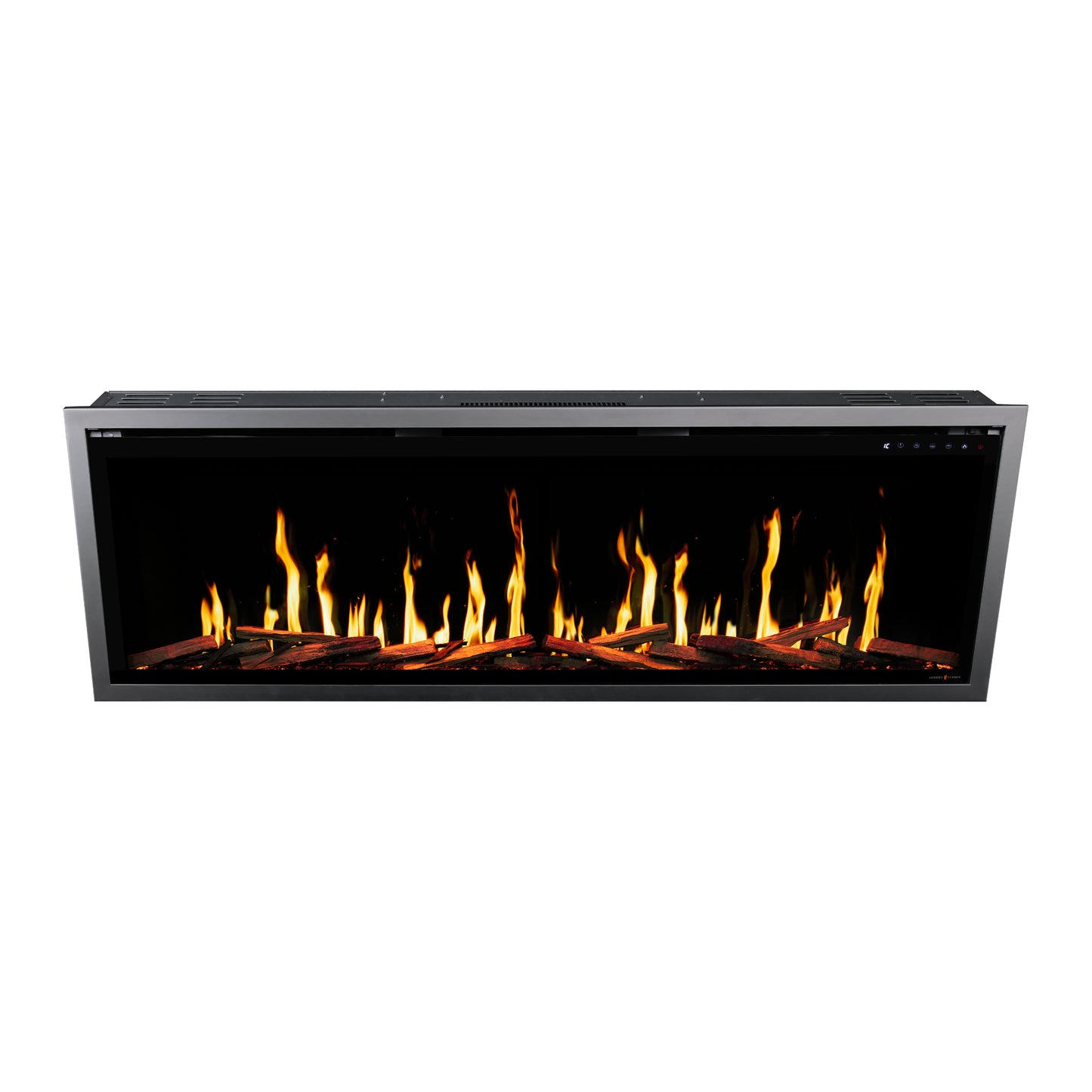 Modern Flames Orion Slim V2 52" Built-in / Wall-Mounted Virtual LCD Electric Fireplace