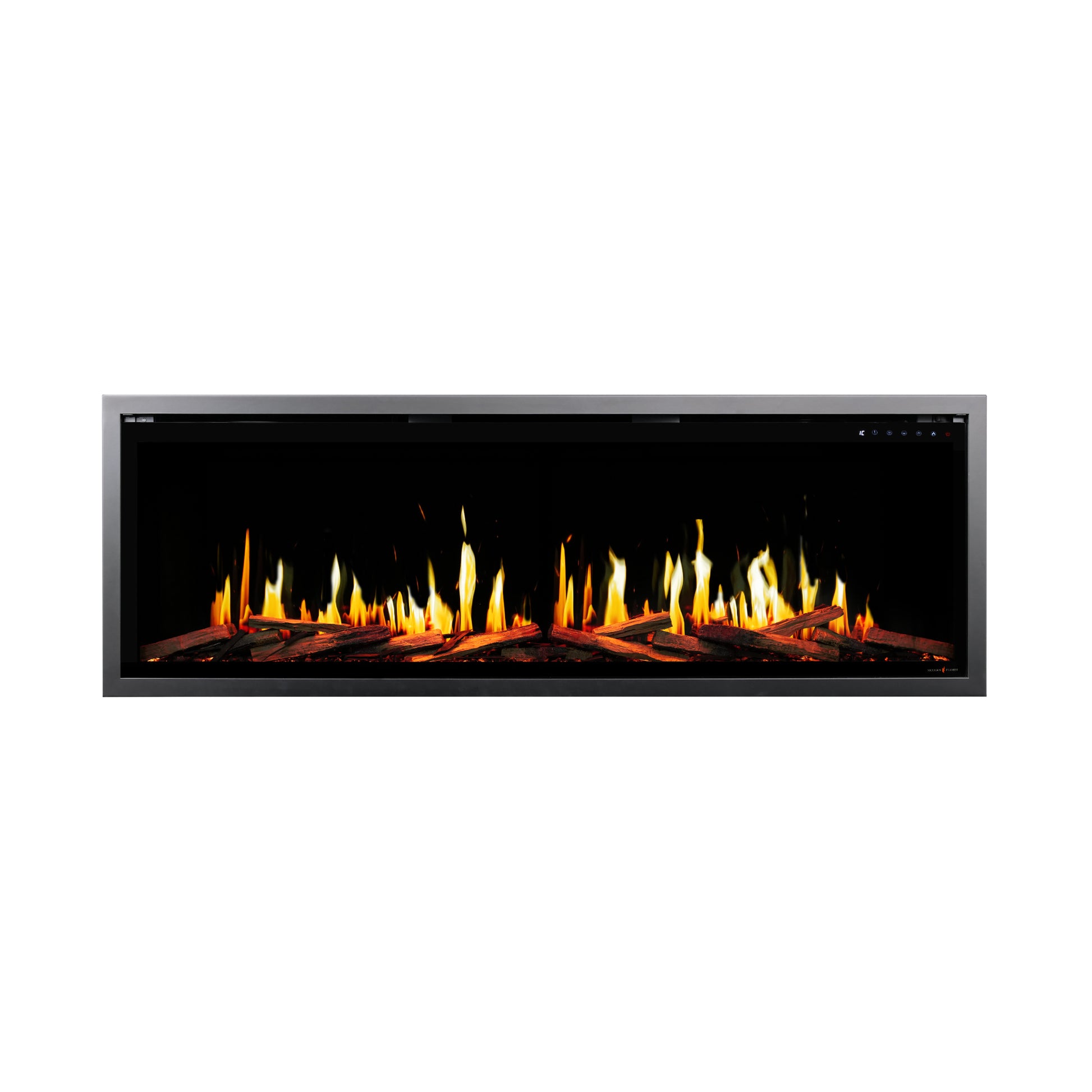 Modern Flames Orion Slim V2 52" Built-in / Wall-Mounted Virtual LCD Electric Fireplace