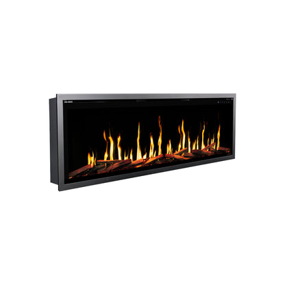 Modern Flames Orion Slim V2 52" Built-in / Wall-Mounted Virtual LCD Electric Fireplace