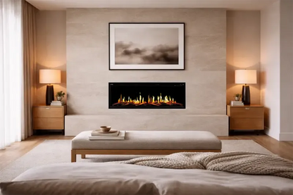 Modern Flames Orion Slim V2 52" Built-in / Wall-Mounted Virtual LCD Electric Fireplace