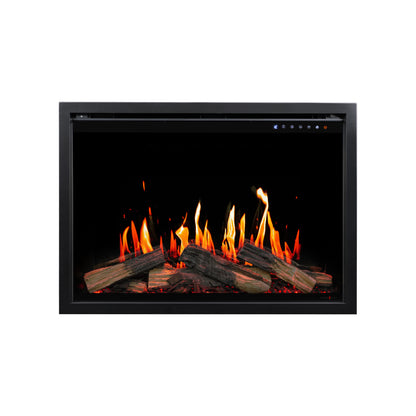 Modern Flames Orion Traditional V2 26" Built-in Virtual LCD Electric Fireplace Insert