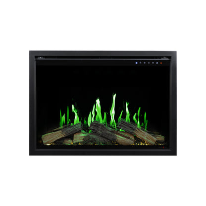 Modern Flames Orion Traditional V2 26" Built-in Virtual LCD Electric Fireplace Insert