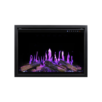 Modern Flames Orion Traditional V2 26" Built-in Virtual LCD Electric Fireplace Insert
