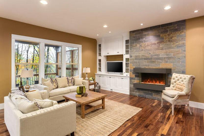 Modern Flames Ready to Finish Studio Suite Floating Mantel Set for 52" Orion Multi Fireplace