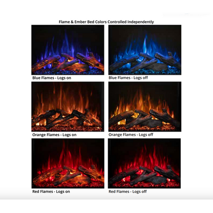 Modern Flames Redstone 54" Built-in Electric Fireplace Insert
