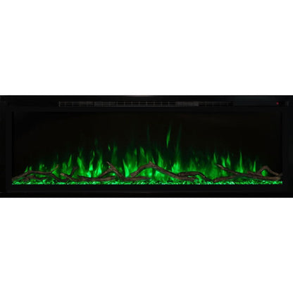 Modern Flames Spectrum Slimline 100" Wall-Mounted / Recessed Electric Fireplace