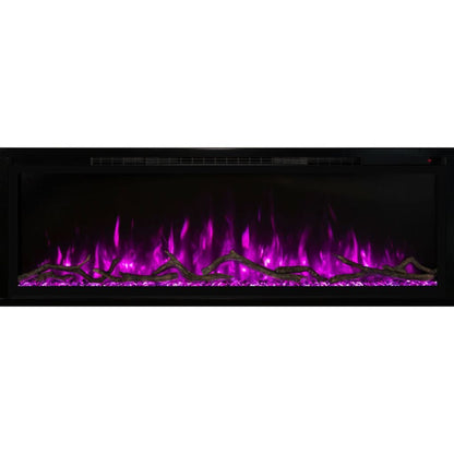 Modern Flames Spectrum Slimline 100" Wall-Mounted / Recessed Electric Fireplace